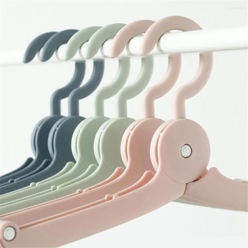 Hangers Travel Clothes Hanger Portable Folding Multifunction Magic Stretch Drying Rack Home Wardrobe Storage