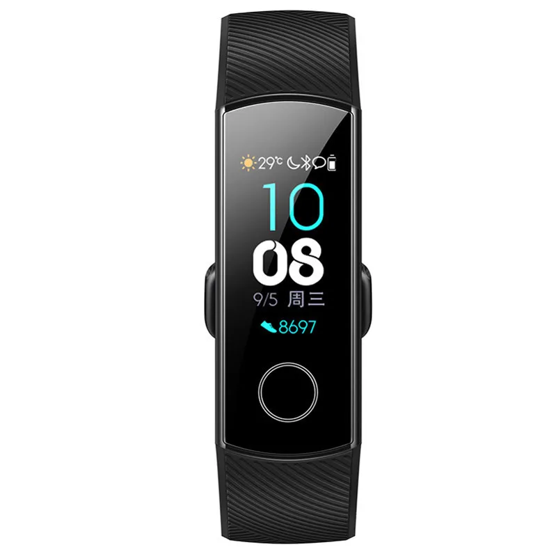 Oryginalny Huawei Honor Band 4 NFC Smart Bransoletka Monitor Monitor Smart Watch Sports Tracker Health Smart WristWatch na Android iPhone iOS Telefon komórkowy