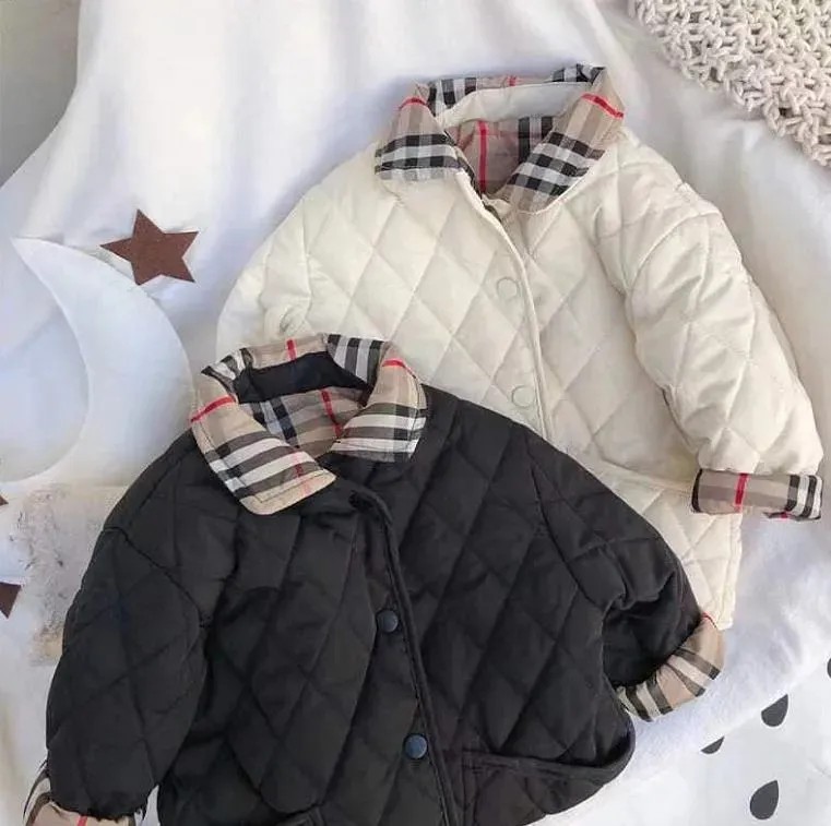 Neue kinder Herbst Winter jacken Junge Outwear Mädchen Zwei-seitige Mantel Mode jacke Baby Kleidung Kinder Kleidung