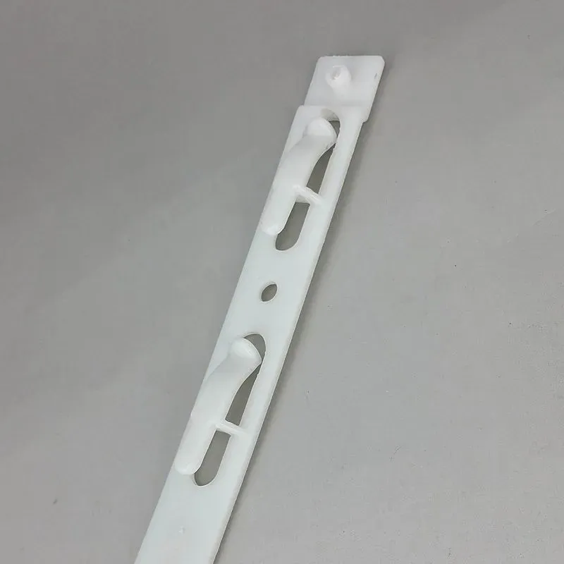 L782mm Plastic PP Retail Supplies Hanging Merchandise Clips Strips W19mm Products Display For Supermarket Store Promotion