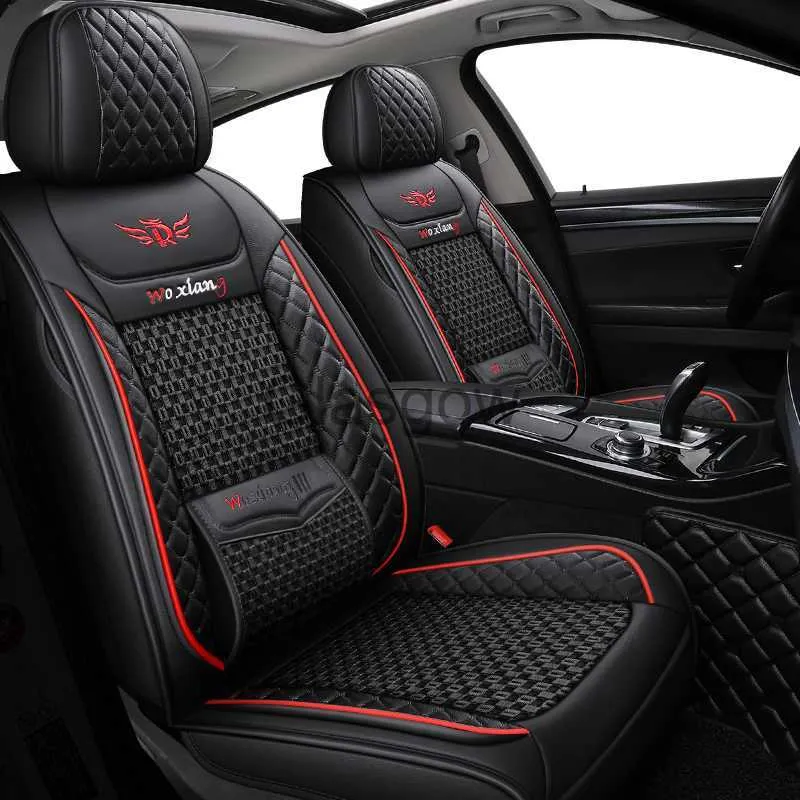 Car Seats Car Seat Cover For Mitsubishi Pajero 4 2 Sport L200 Outlander XL Asx Montero Accessories Lancer 9 10 Carisma Interior Parts Auto x0801