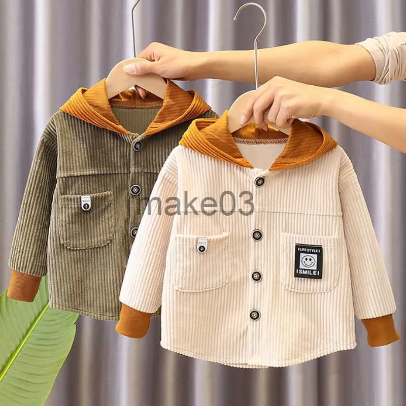 Cardigan Children's Clothing Boys 'Spring New Children's Cartoon Coat 0123 år gammal Baby Cotton Cardigan Barnkläder Baby Boy J230801