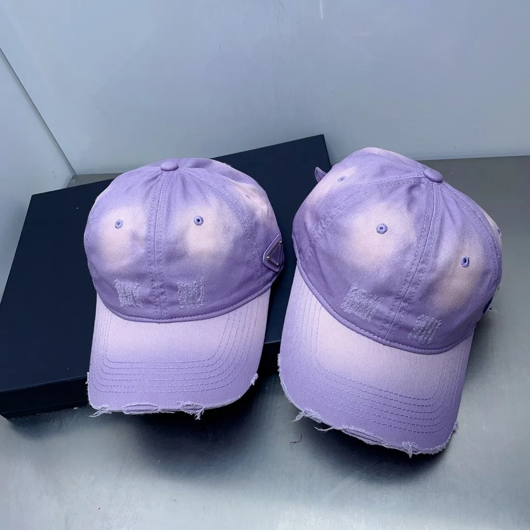 Purple Gradient Baseball Cap - Stylish Summer Hat, Adjustable Unisex ...