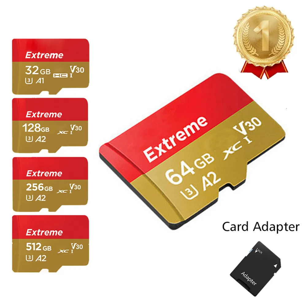 High-Speed Micro SD Card - 16GB to 1TB Options - SDTF Flash Memory Card ...