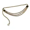 317 Women Chain Metal Letter Belt Versatile Fashion Light Waist Chains Men Desigenrs Belts Dres s s