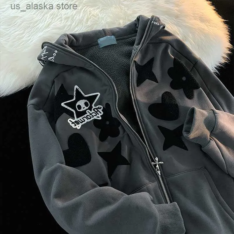Cute online zipper hoodies