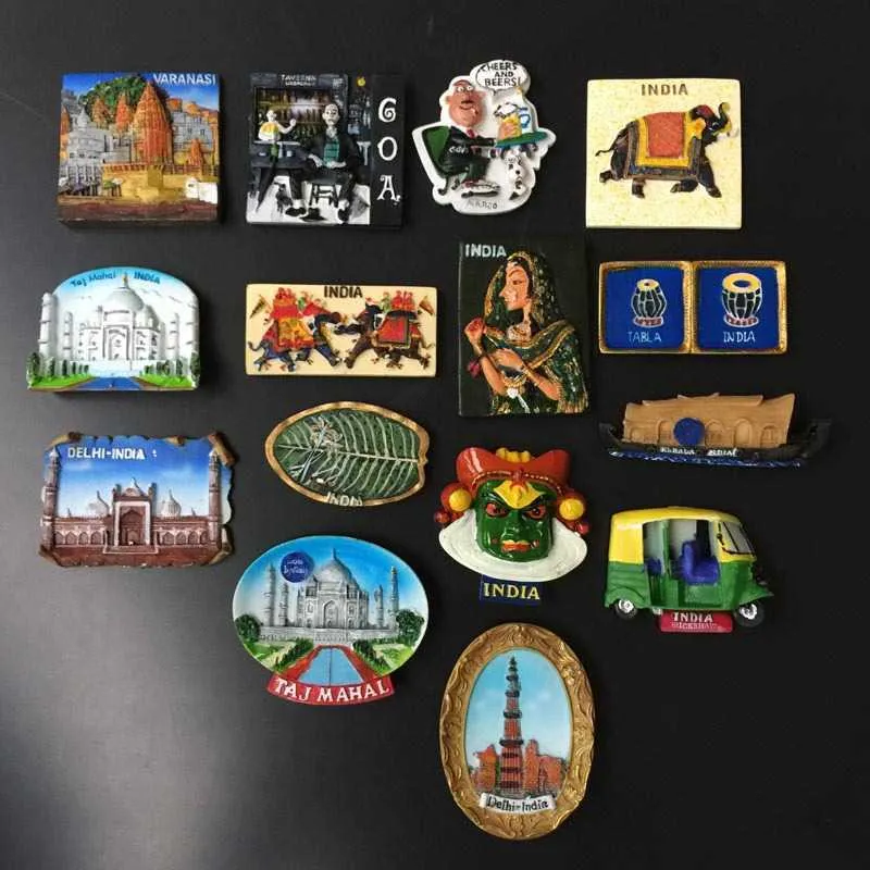 Magnete per frigorifero 3D con mucca carina: souvenir della