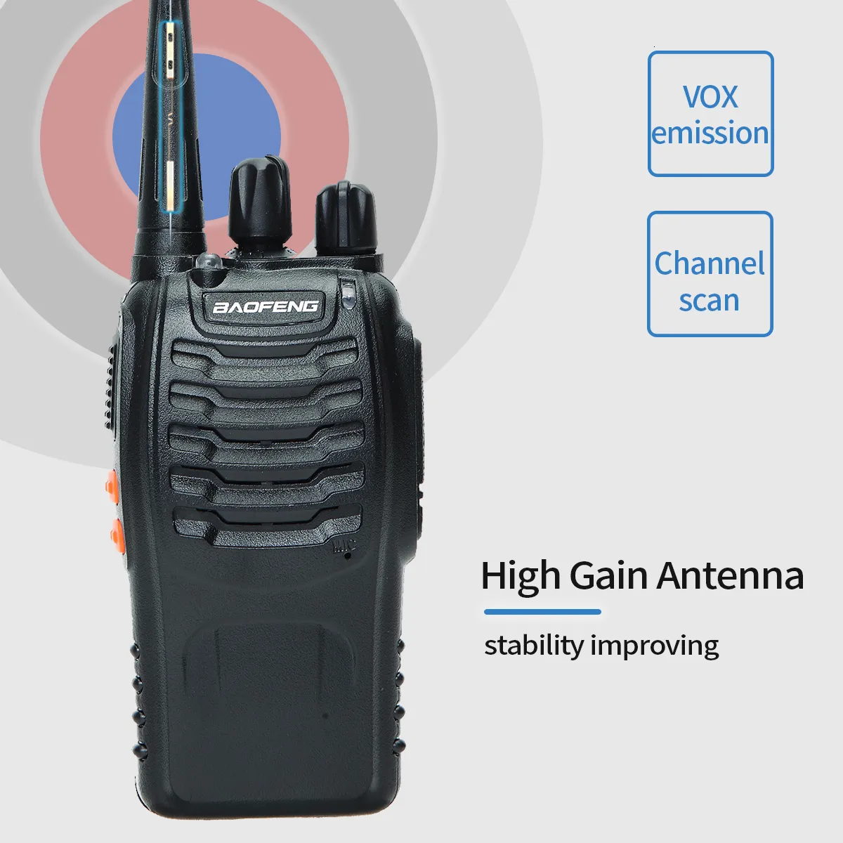 walkie talkie 100km uhf vhf radio