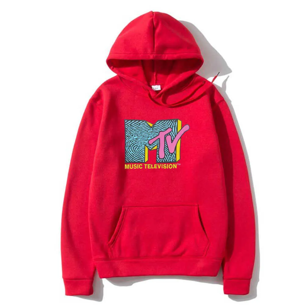 Mens Hoodies Sweatshirts Mtv Music Television Hoodie Men Women Fashion Retro Rock Hip Hop Tv Hoodies Heather Grey Fashion Sweatshirt Unisex Streetwear T230731 From 2 76 DHgate