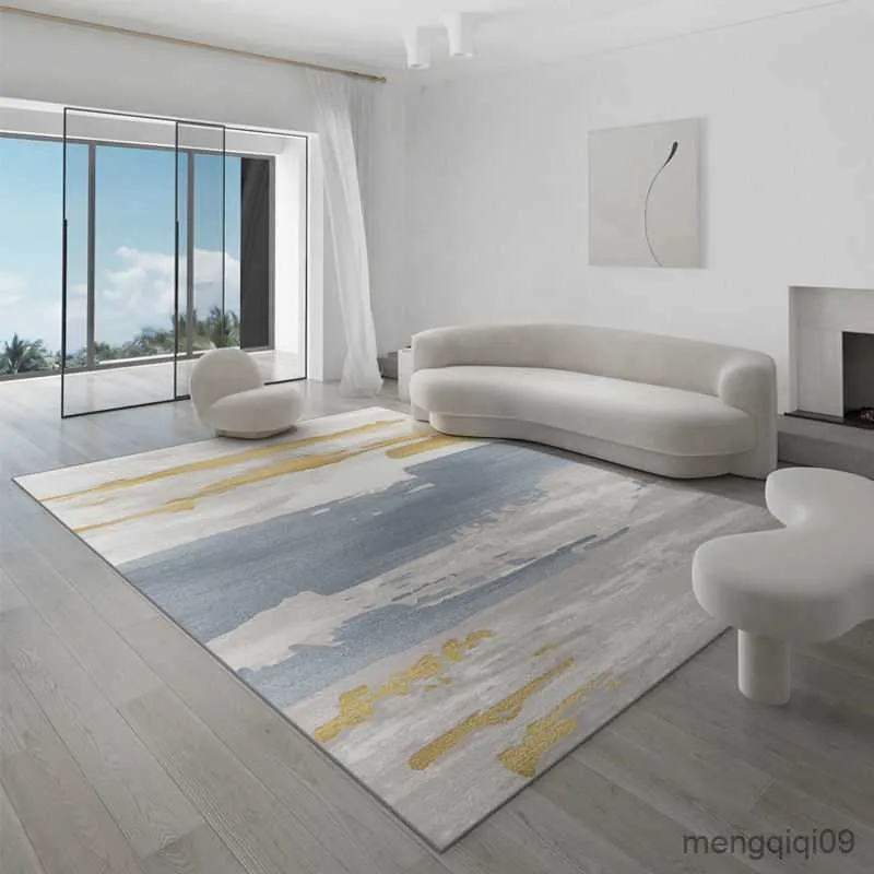 Dywany nowoczesne streszczenie atrament sypialnia koc dywan dywan dekoracja dywanowa stolik do kawy salon duży obszar dywanika mata wejściowa r230801