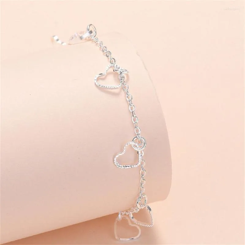 Link Armbänder Minimalistischen Design Glocke Herz Armband Stern Blume Maus Schmuck Vielseitig Sier Geschenk_voghion.com