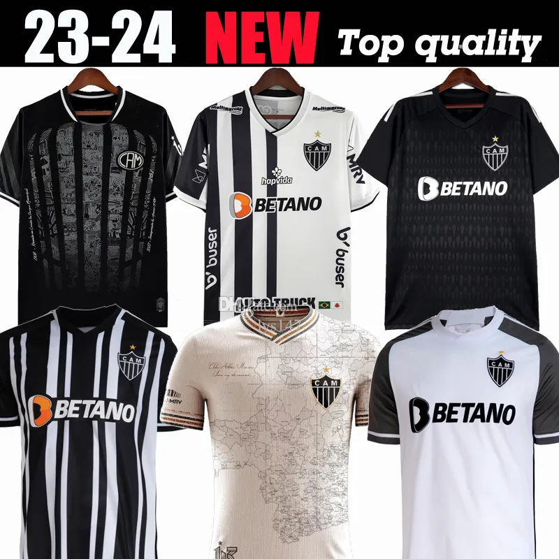 23 24 Atletico Mineiro Home Away Soccer Jersey Vargas M. Zaracho Sasha Diego Costa 2023 2024 113 Special Edition Рубашка Keno Marquinhos Guga 3 -я футбольная рубашка