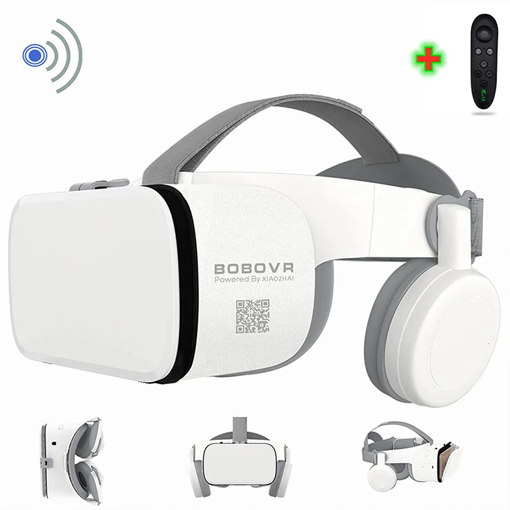 VR okulary Bobo Bobovr Z6 Casque Helmet 3D Virtual Reality Słuchawka Bluetooth do smartfona Gogle Viar Lornets P230801