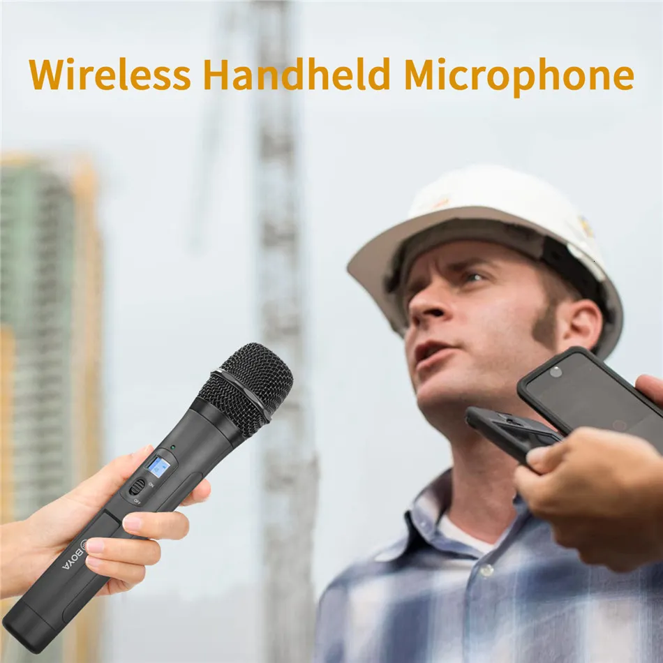 Микрофоны Boya От WM8 Pro K3 UHF Двухнальный Конденсатор Беспроводной  Микрофон Для ПК Мобильный Смартфон Интервью. От 14 792 руб. | DHgate