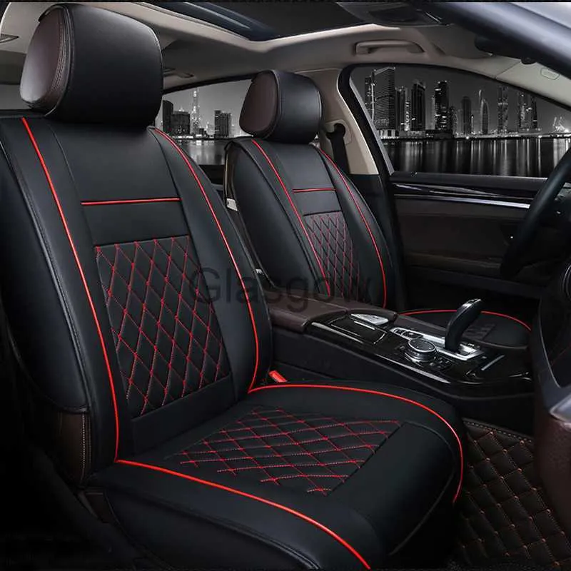 Автомобильные сиденья 1 сиденье водонепроницаемое покрытие автомобильного сиденья Универсальная кожаная подушка переднего сиденья.