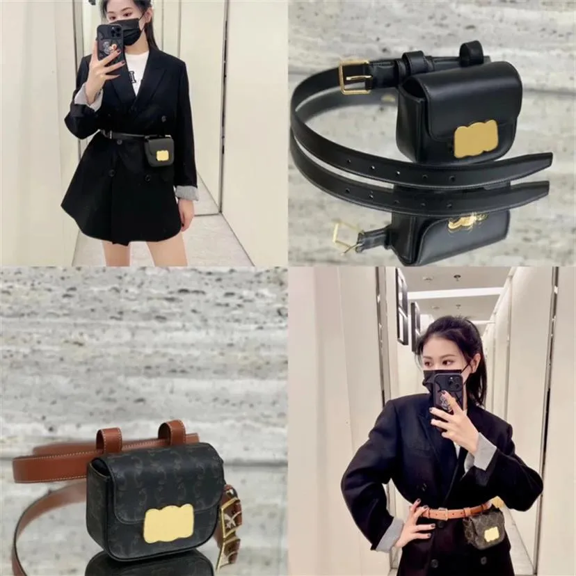 Luxury Designer Belt Womens Waist Bag Fashion Leather Fanny Packs Classic  Gold Buckle Mini Bum Bag Lady Belts Purses Dress Accesso327z From Gtiudz,  $58.46