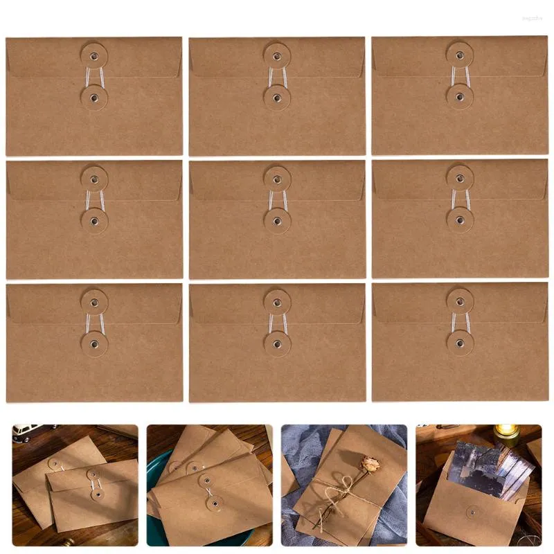 Prezent prezentowy papier kaligraficzny Kraft Storage torebki Stacjonarne zapasy wiatunkowe Zaproszenie