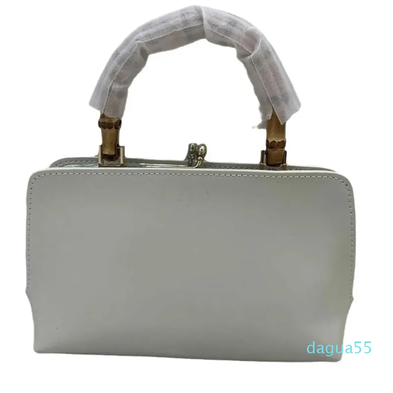 Summer Bamboo Joint Bag Mouth Gold Bags Exquisite Clip Bags Crossbody Handheld Dinner Bag