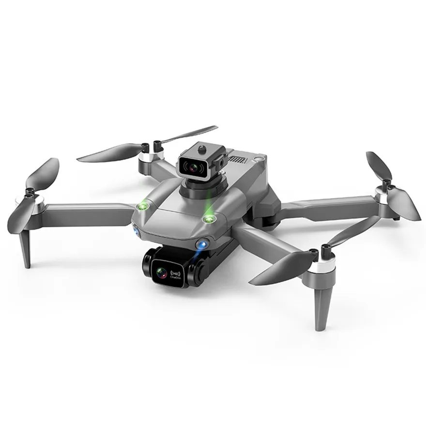 H6 Bürstenloser GPS-Falt-Quadrocopter für Kinder, Lichtstrom, Dual-Kamera, faltbare Quadrocopter-Drohne, 4K-HD-Kamera