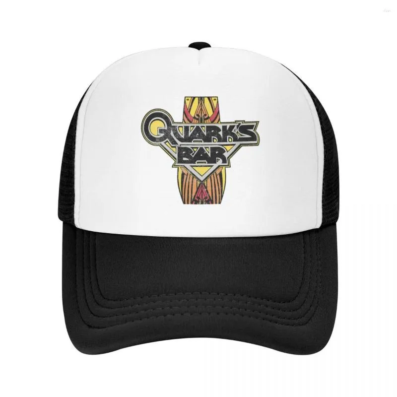 Ball Caps Womens DS9 Quark39; S Bar Vintage V-образный футболка бейсболка бейсболка Snap Back Hat Rave Male Women's