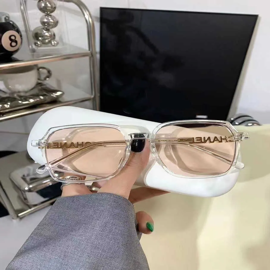 2024 New Luxury Designer Sunglasses CH Glasses Frame Same Natural Beauty Tool Fashion Slimming Face Box Myopia Glasses