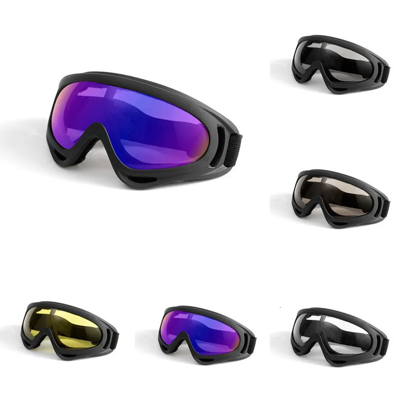 Ski Goggles Fashion Motorcycle Mask Motocross Windproof Moto Helmet Bike Driving Glasses Sunglasses Cycling 230801
