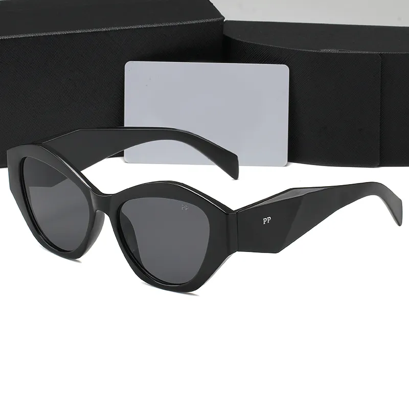 man woman Designer Sunglass Fashion High Quality Sunglasses Women Men Sun glass Print Goggle Adumbral 6 Color Option Eyeglasses