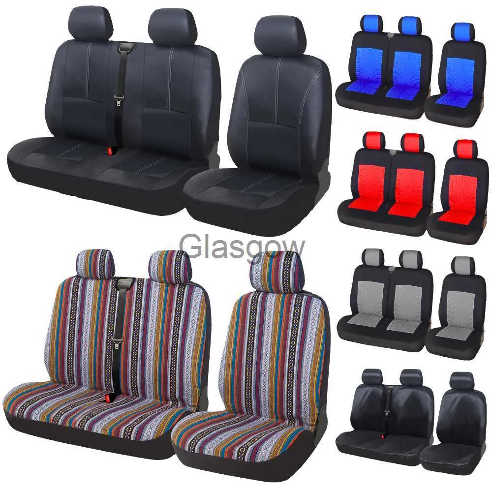 Car Seats 1 2 Car Seat Cover Striped Color for Iveco Daily for 2 1 Ford Transit for Sprinter 02 for For An Opel Vivaro 2006 x0801