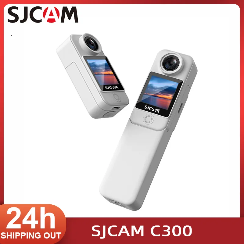 Sports Action Video Cameras SJCAM Camera C300 Motorcykelinspelare 360 ​​graders panoramabild 4K HD Anti Shake DV Shooting Anti Shake 230731