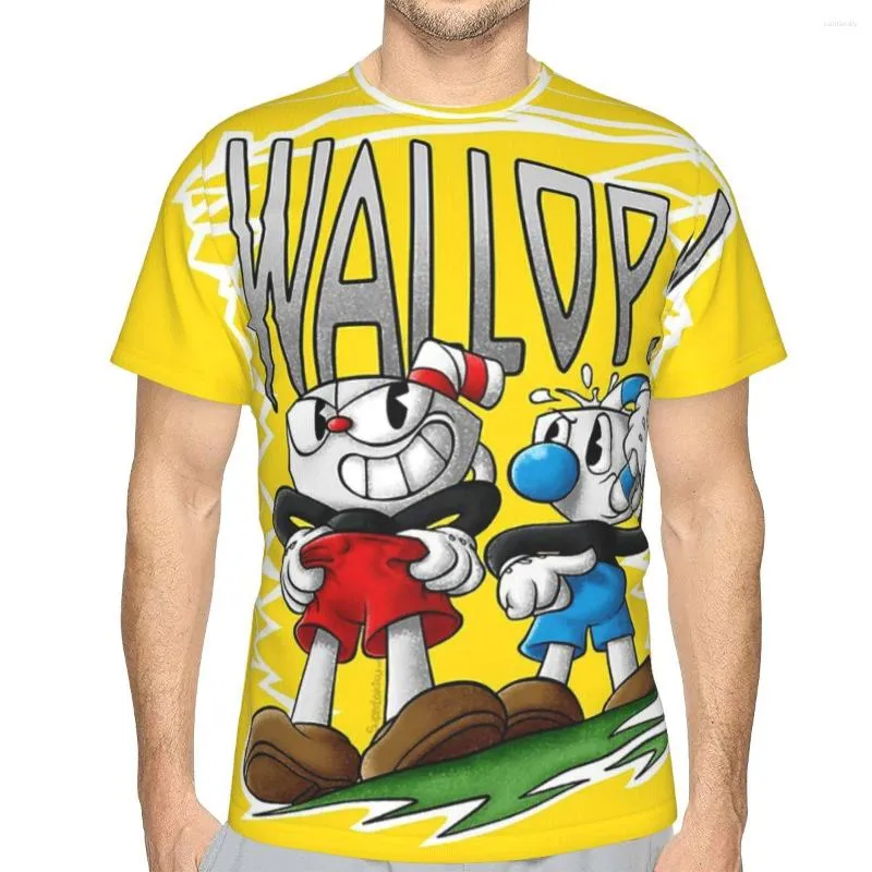 Personalized Mens Cuphead Cala Maria Game Looney Tunes T Shirt