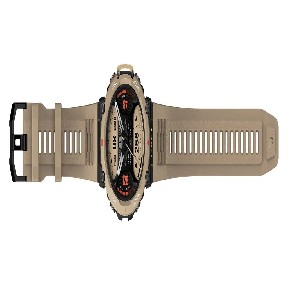 T-Rex 2 Smart Watch Dual-Band 5 Motellite Placing-عمر البطارية لمدة 24 يومًا-ميليتات GPS في الهواء الطلق 24