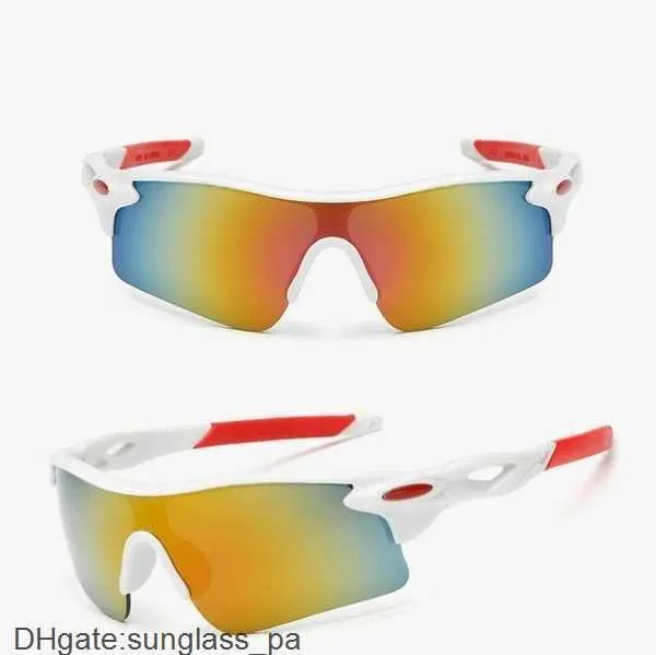 Men's and women's Sports Outdoor cycling sunglasses Windproof UV400 polarizing Oak glasses MTB electric bike riding eye protection with box X5VP