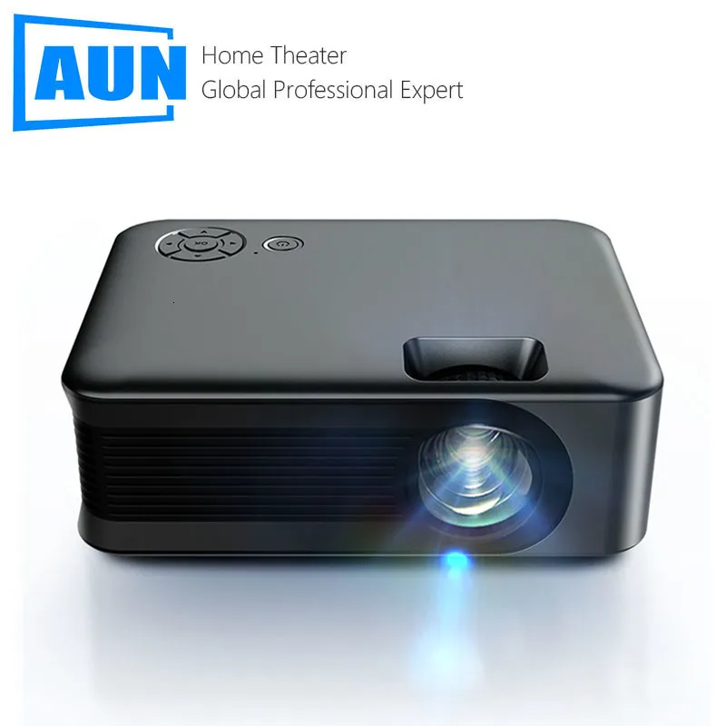 Autres appareils électroniques AUN Mini projecteur 4K A30 Smart TV Home cinéma Cinéma Projecteur LED portable Film 3D via port USB HD Version de base 230731