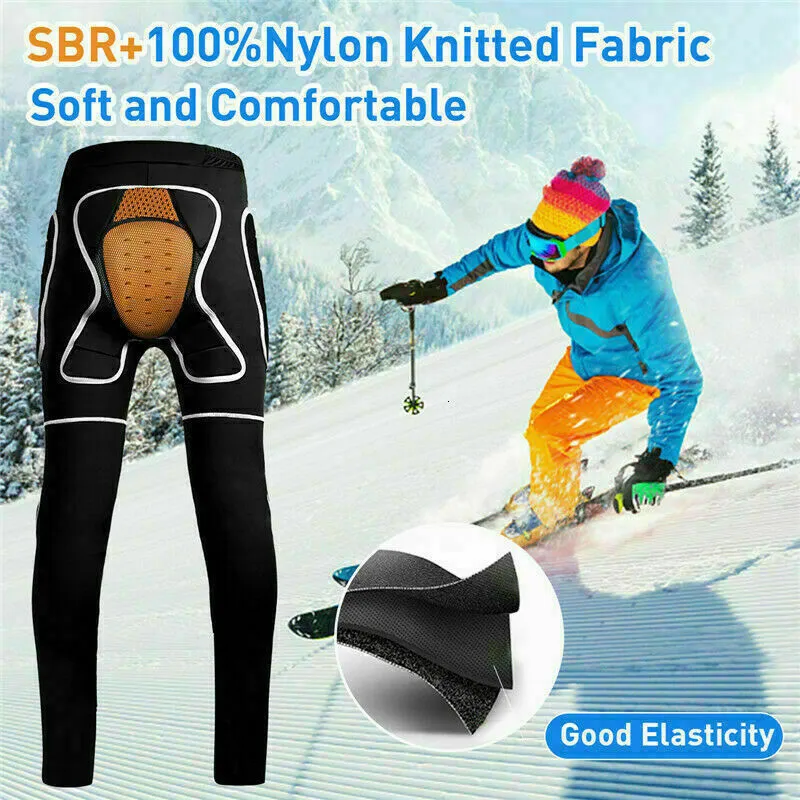 Andra sportvaror benken vadderade byxor 3D eva vindtät vattentät skyddsutrustning för snowboard och skidcykel underklädershorts 230801