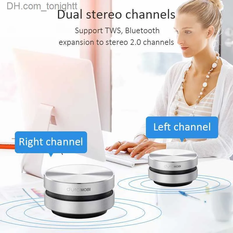 Altoparlanti portatili Conduzione ossea Altoparlante Bluetooth Vibrazione Audio stereo Digitale TWS Wireless La più piccola cassa di risonanza portatile DURAMOBIHumbirdSpeaker Q230905