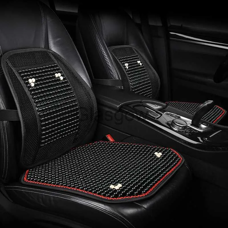 Breathable Ventilated Bead Beaded Seat Cushion For Summer Single Piece