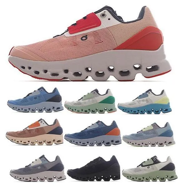 Oncloud Cloudstratus X Chaussures de course Hommes Femmes Cloud Onclouds X Rose Red Runner 2023 Homme Femme Trainer Tennis Sneaker 5.5 - 12