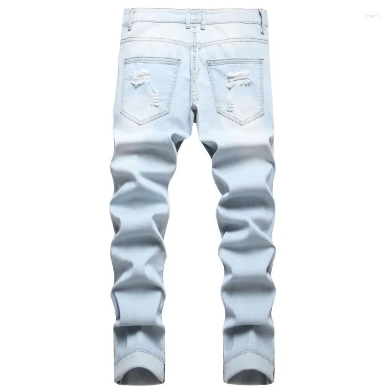 Clothing Light Blue Skinny Jeans Ripped Skinny Jeans For Men Light