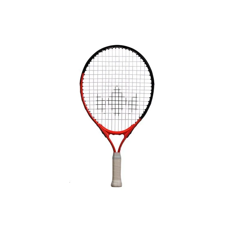 Tennisrackets Diadeem Super 19" Junior Racket in Rood PreStrung 65oz Leeftijden 230731