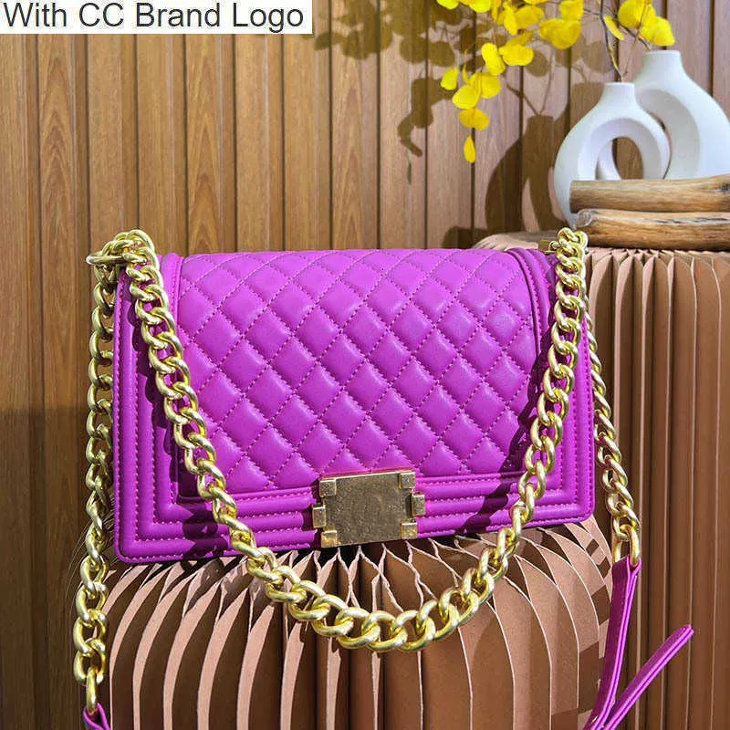 CC Body Cross Body Doze coloras Bolsas de ombro de tendência Designer Mulheres Luxo Crossbag Bandbag Sagra Coloque Coloque Flap Carteira de Grande Capacidade Sujas Sacache Mul portátil