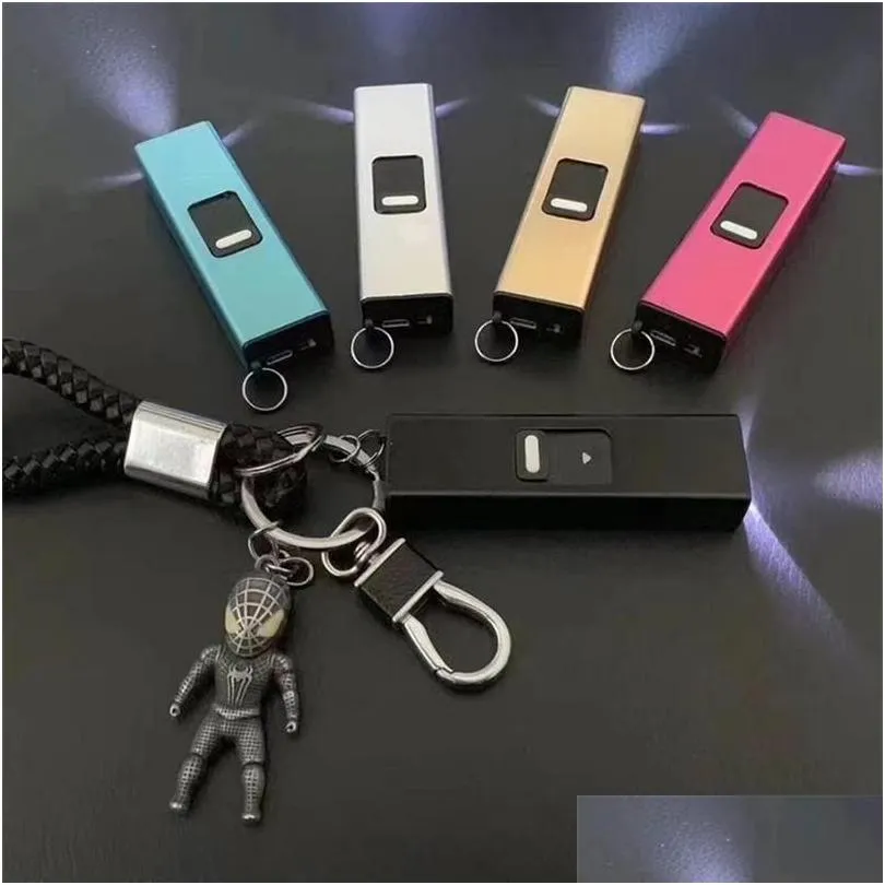 Key Chain Flashlights Tw-1502 Telescopic Keychain Pendant Mini Portable Torch Creative Gift Small Keyring Pendant308A Drop Delivery Dhoiz