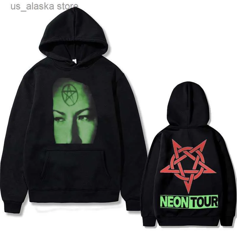 Men s Hoodies Sweatshirts Rapper Playboi Carti Neon Tour Premium Yee Graphic Print Hoodie Men Women Hip Hop Hoodies Man Coat Men s Fleece Cotton