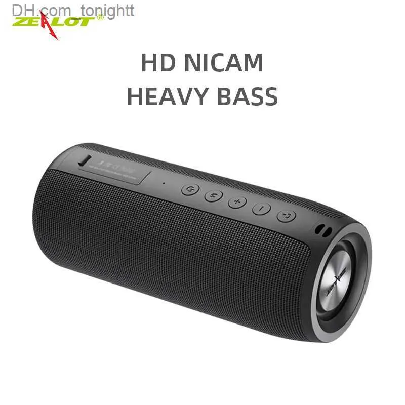 Portable Speakers ZEALOT S51 Powerful Bluetooth Speaker Bass Wireless