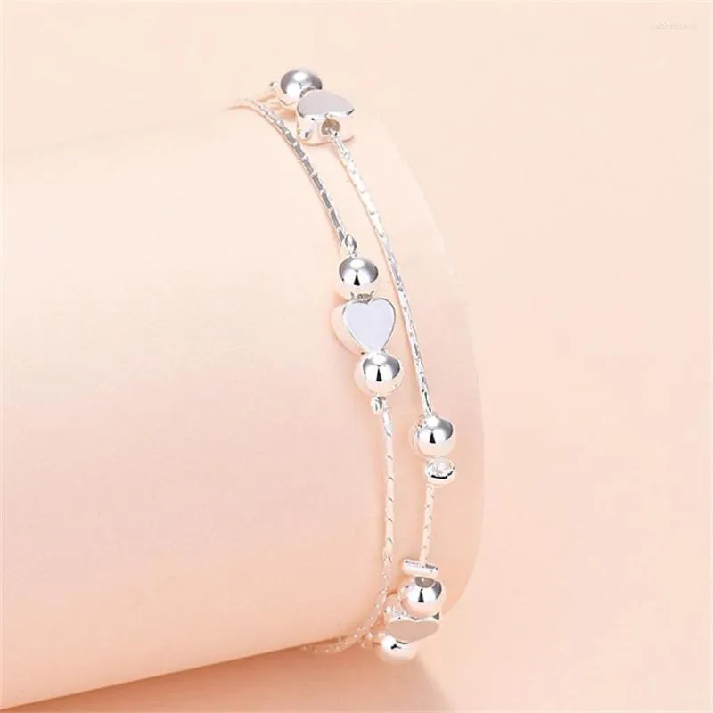 Link Armbänder Minimalistischen Design Glocke Herz Armband Stern Blume Maus Schmuck Vielseitig Sier Geschenk_voghion.com