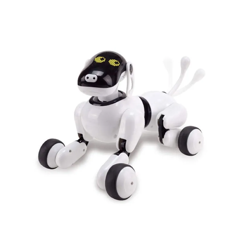 Electric RC Animals Baby Toys 1803 AI Dog Robot Toy لعائلتك وأصدقاءك التحكم في تطبيق Bluetooth Connection Smart Electronic Pet 230731