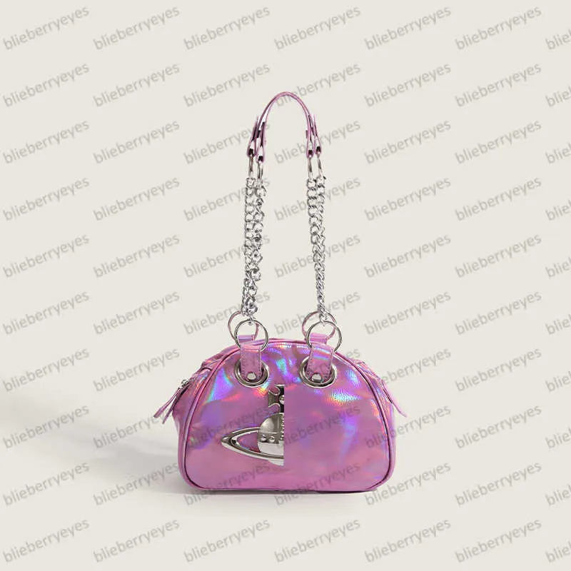 Bolsa de grife Bolsa de luxo bolsa feminina bolsa de alta qualidade bolsa tiracolo moda bolsa de ombro indústria pesada estilo punk bolsa de corrente acessórios de hardware blieberryeyes