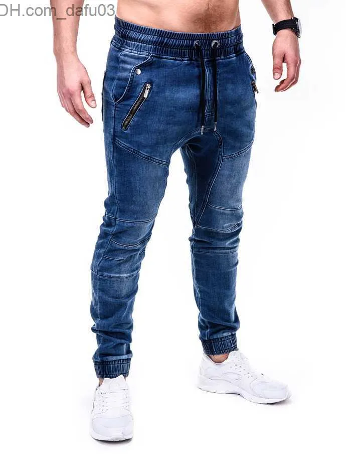 Jeans da uomo Jeans Pantaloni della tuta Marca Moda uomo Pantaloni cargo militari Multi-tasche Pantaloni larghi da uomo Pantaloni casual Tuta Pantaloni Pantaloni da jogging Stili Taglie Z230801