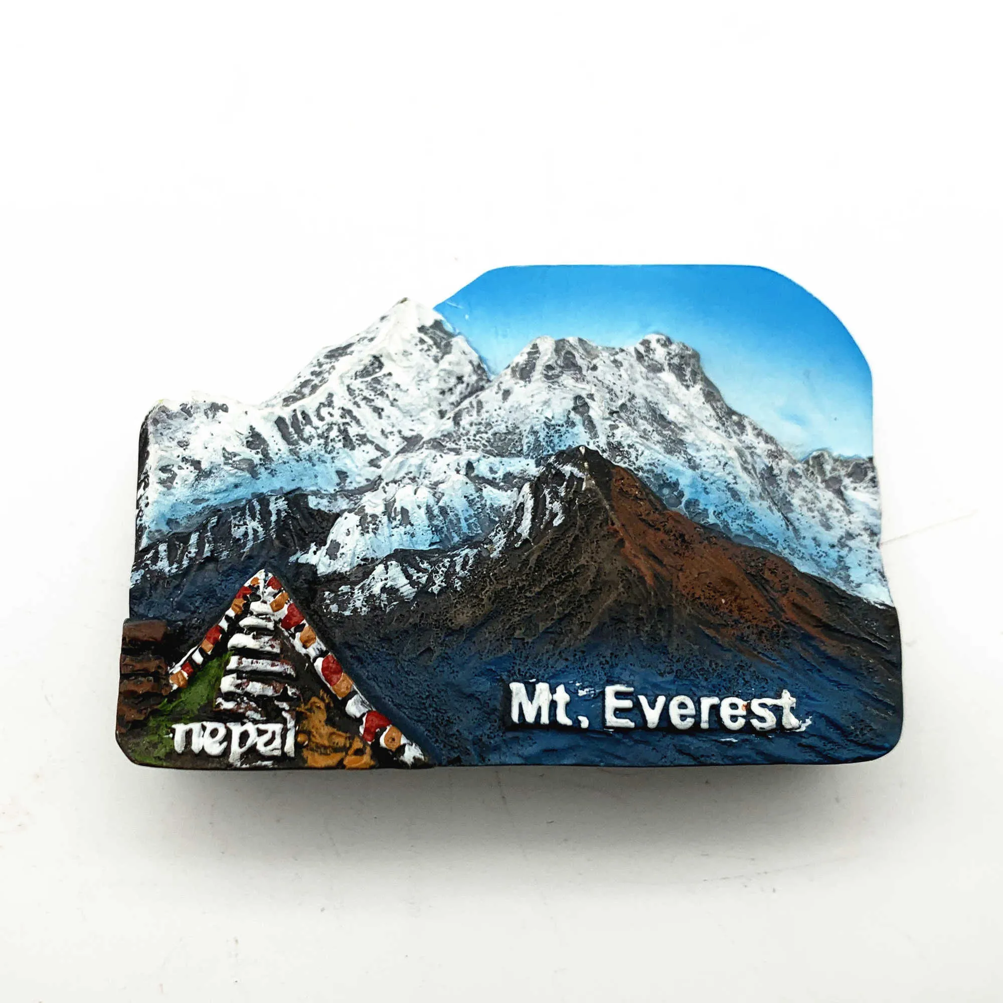 3D Mount Everest Nepal Koelkast Magneet Souvenir Gift Thuis Keuken Decoratie Collectie