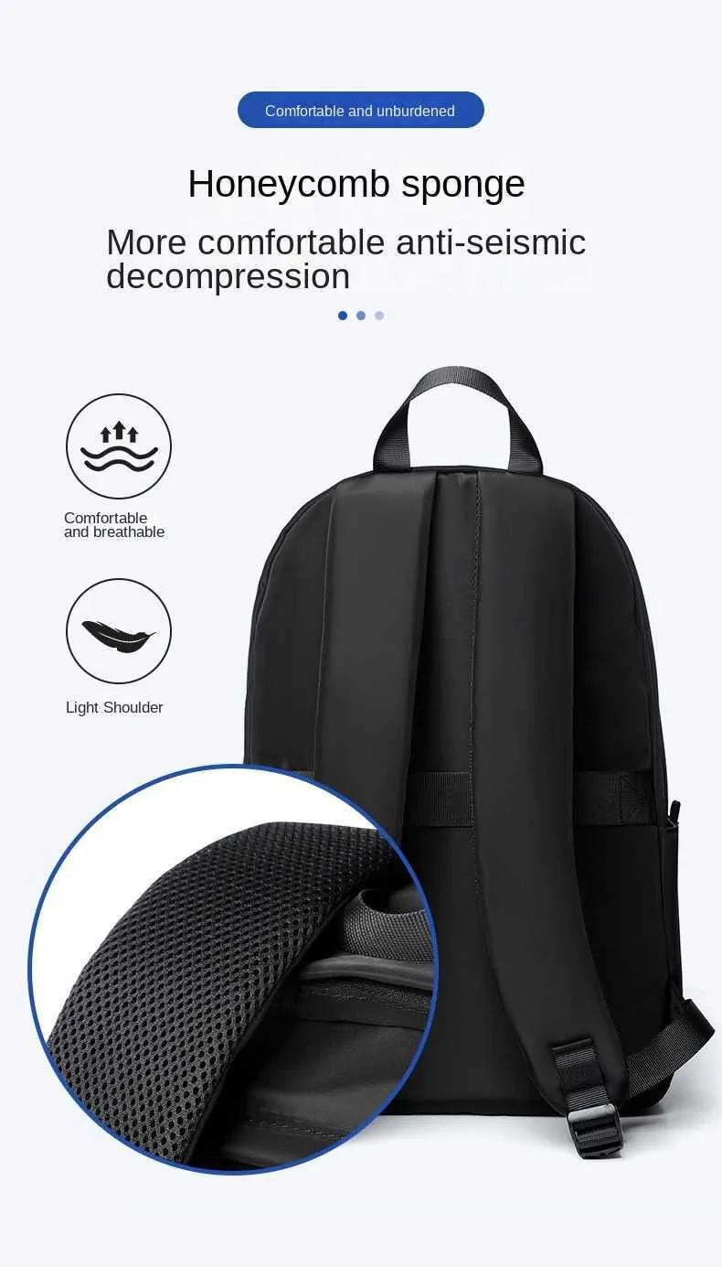 DHgate.com:Large Capacity Nylon Solid Color School Bag