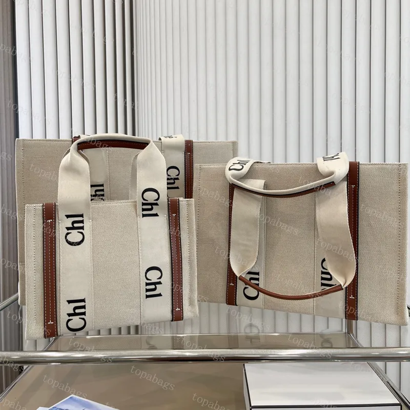 Borsa tote firmata Chl da donna Borse per la spesa di lusso da donna di alta qualità Borsa a tracolla moda classica Borse a tracolla in pelle di tela Borse a tracolla ad alta capacità